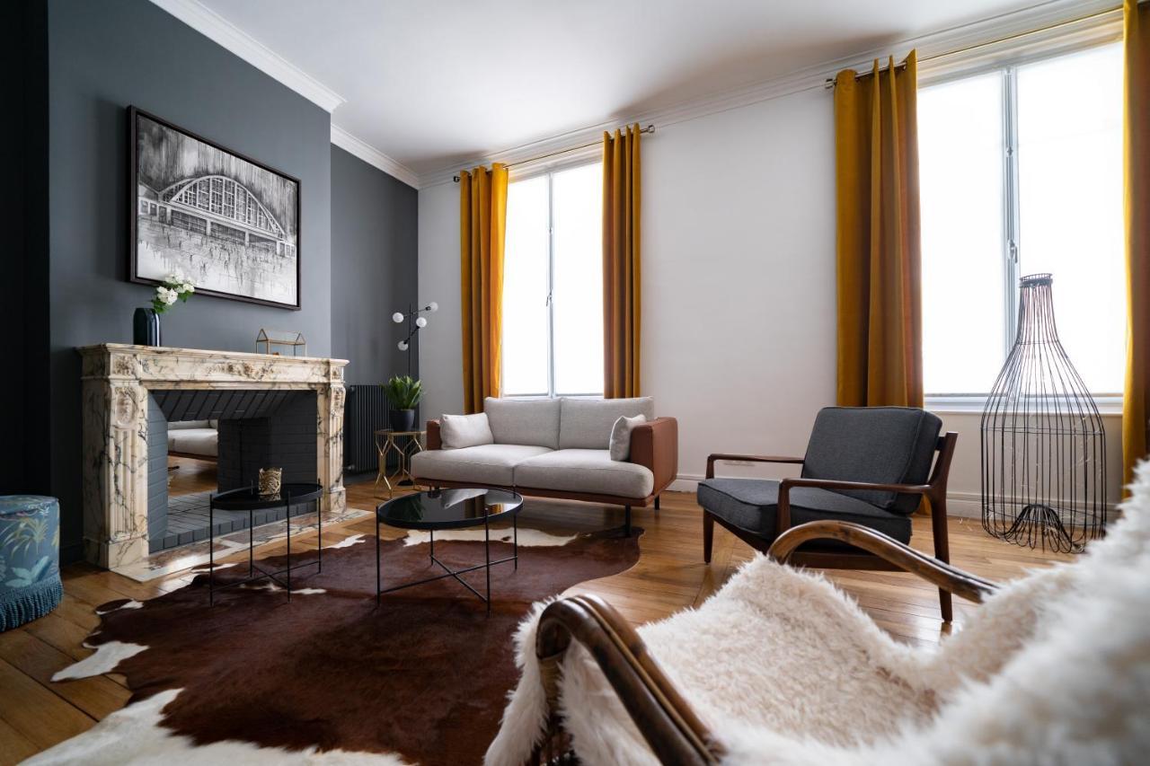 Centre Ville - Appartement 3 Chambres & Terrasse - La Cle Des Sacres แร็งส์ ภายนอก รูปภาพ