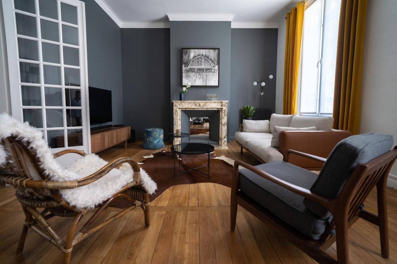 Centre Ville - Appartement 3 Chambres & Terrasse - La Cle Des Sacres แร็งส์ ภายนอก รูปภาพ
